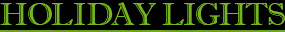 Holiday Lights 
